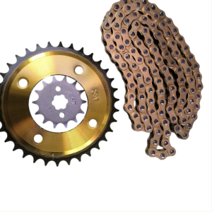 CHAIN SET GOLD XRM 125 FI 34T/14T 428H-110L