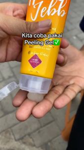 SALSA Hans Jebb Lemon Breeze Peeling Gel | Perontok Daki dan Ketiak Hitam | Spa Penghilang Daki | Gel Skin Cleanser | Lulur Tanpa Bilas