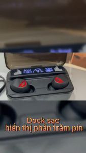 Tai Nghe Bluetooth 5.2 Không Dây S10 Pro Pin Cực Trâu Nghe Nhạc Cực Hay Chơi Game Cực Đã  - Bảo hành 1 ĐỔI 1.