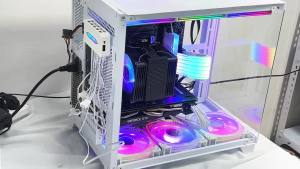 Quạt Tản Nhiệt PC AuyiHomu Prism 120mm ARGB PWM 5V 3Pin RGB Điều Khiển Được 4Pin PWM Gắn Mặt Trước Cho Vỏ Máy Và Tản Nhiệt