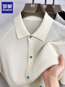 ROMON | Silk-like Short Sleeve Summer T-shirt