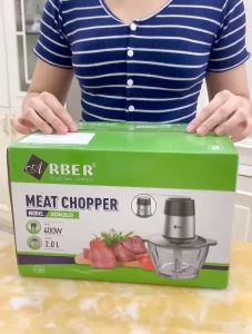 Máy xay thịt máy xay đa năng cối thủy tinh Arber XDN2LG-400W