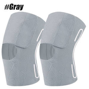 1/2PCS Ultra Thin Knee Brace for Men Women Patellar Tendon Support Strap Adjustable Knee Support for Knee Pain Running