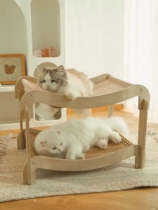 【COD】2 in1 Cat Scratching Board Cat Lounge Cat Bed Wear-resistant Sisal Cat Sofa 2 Layers