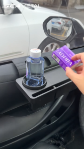 SEAMETAL Multifunctional Car Door Storage Box Cup Holder Storage Box Phone Holder Three-in-One Car Window Storage Box