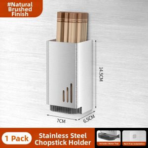 WEIMEIYUAN | Wall Mounted Stainless Steel Utensil Organizer