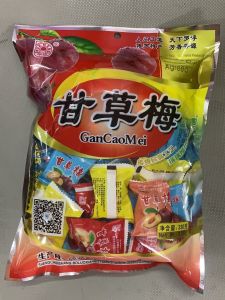 Jiayue Bailing Fruit Snacks Special Products Bo Luo Cool Fruit Preserved Sweet And Sour Licorice Plum Dried Fruit Snack 320g