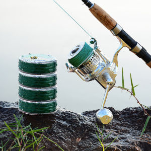 100M Fishing Line 4 Strands Multifilament Super Strong Braided Wire 10-25LB Pe Carp Fishing Line