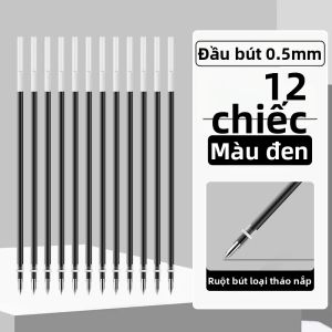 deli | Ruột Bút Bi Khô Nhanh Dung Lượng Cao 0.5mm