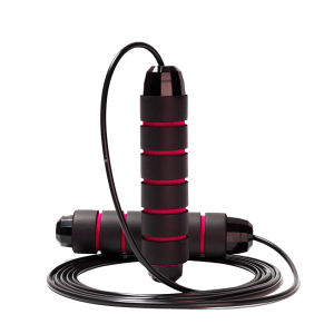 เชือกกระโดด ที่กระโดดเชือก อุปกรณ์ออกกำลังกาย เชือกกระโดด สำหรับออกกำลังกาย เชือกกระโดดเผาผลาญพลังงาน ด้ามจับเป็นฟองน้ำ ระบายอากาศ