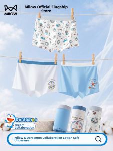 MiiOW | Cotton Childrens Boxer Shorts