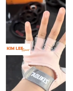 Găng tay tập gym Aolikes hở ngón cao cấp tập gym tập yoga AL - 121