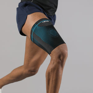 VBOSI 1 Piece Anti Slip Compression Thigh Sleeve – Breathable Sports Support for Running Gym & Daily Use for Men Women