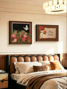 CTYLIGHTZ | Retro Rose High-Grade Decorative Painting