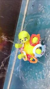 Electric Turtle Cute Swimming Turtle Water Spray Turtle Toys Bathroom Bath Toys Parent-Child Interactive for Kids Water Playing