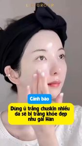 Kem ủ trắng chuskin kem ủ trắng da mặt chính hãng Hàn Quốc Chuskin Glowy Whitening Mask mặt nạ ủ trắng thiên nhiên 50g