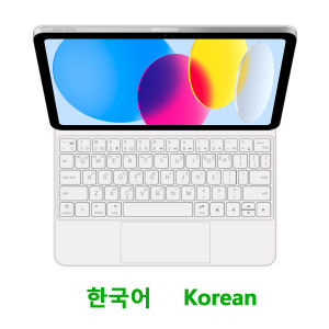 LFOIQN Smart Magic Keyboard For iPad 10th Generation 10.9" 2022 iPad A16 11 Inch 11th Gen 2025 Cover Case English Korean 한국어 키보드