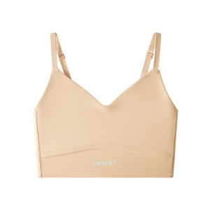 Janest | เสื้อชั้นในไร้ตะเข็บ Janest ทรง V สลิมฟิต ป้องกันแรงกระแทก สำหรับผู้หญิง ใส่สบาย ระบายอากาศได้ดี ช่วงไหล่แบบยืดหยุ่น