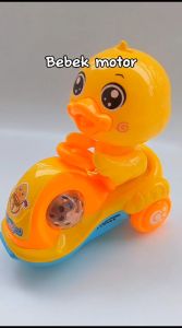 [BIG SALE] Mainan Anak Bayi Bebek Sepeda Motor Bisa putar dan Ada Lampu