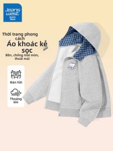 Jeanswest | Áo Khoác Cardigan Có Mũ Cho Bé Gái