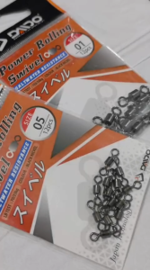 Kili Kili Pancing Daido Power Rolling Swivel No.1 - No.10 (Water Resistance) Murah - Engkus Fishing