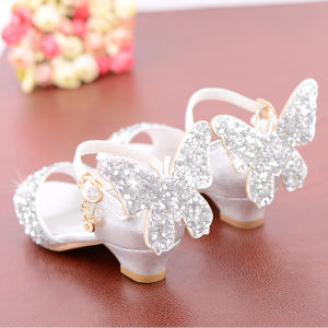 QIAOQIAOXING | Princess Crystal Summer Sandals Soft Bottom