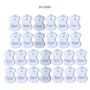 Miếng Dán Điện Cực TENS Tự Dính Cho Máy Massage Kỹ Thuật Số EMS Miếng Dán Điện Tử Tái Sử Dụng Cho Massage Toàn Thân