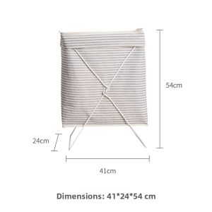 JUYOU | Foldable Waterproof Ins Style Fabric Storage Basket