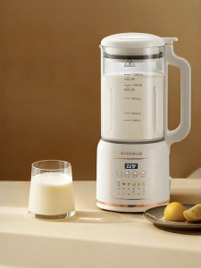 CHIGO | Chigo Automatic Small Noise Reducing Integrated Juicer Grinder Home Use High Borosilicate Glass Cup Body Low Speed Motor