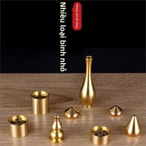 MONLEYTA | Mặt bàn hương bằng đồng nguyên chất dùng trong nhà đế quả dưa chuột nhỏ hương cỡ lớn giá đỡ hương đường thẳng giá đỡ hương trong nhà