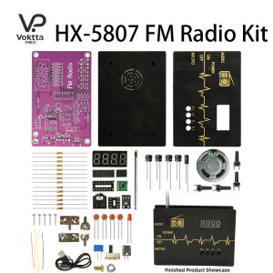 DC 5V 87-108MHz Frequency Range RDA5807M Radio FM Radio Assembly DIY Welding Kit Electronic Production Exercise Kit Micro USB
