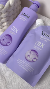 Moist New Glutathione Body Lotion | 8X Brightening Ingredients Triple Whitening Essence Silky Non-Sticky For Glowing Even Skin Tone M756