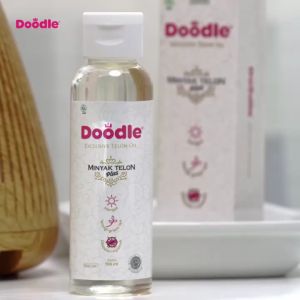 DOODLE MINYAK TELON PLUS 60ml & 100ml dengan aroma green tea