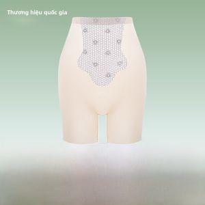 Quần bảo hộ MiiOW cho nữ nâng hông mỏng cạp cao ren bó sát thoáng khí