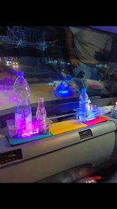 MINI BAR 70×15 CM untuk mobil&truck dilengakapi USB dan lampu led