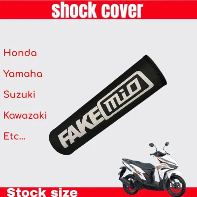 Universal brand shock cover for all stock shock motorcycle