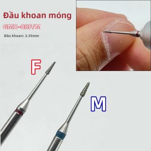 Bộ Mũi Khoan Móng Tay Kim Cương 1/2 Chiếc Chuyên Dụng Cho Việc Làm Móng Tay Chân Đánh Bóng Gel Loại Bỏ Và Tẩy Tế Bào Chết Bằng Thép Không Gỉ