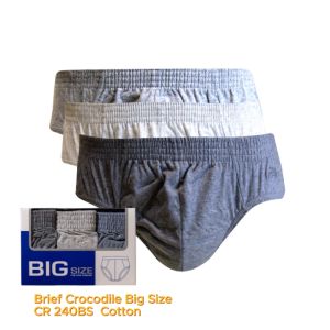 Celana Dalam Pria CROCODILE BIG SIZE CR 240 BS ISI-3 PCS