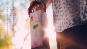 Choya SarariUmeshu Honey Liqueur 1000ml 1L 7% Japan Import