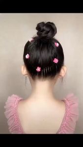 Sirkam Rambut Anak Perempuan Aksesoris Rambut Lucu Motif Karakter