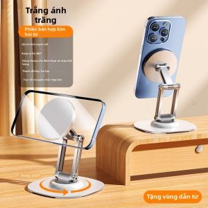 Piple | Đế Đỡ Điện Thoại Có Từ Tính Có Thể Xoay Gấp và Mở Rộng Đế Đỡ iPad cho Phát Sóng và Chụp Ảnh