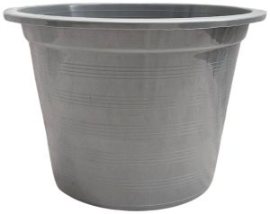 กระถาง กระถางต้นไม้ กระถางสี เบอร์ 15 นิ้ว สีเทา 5 ใบ ชิ้น อัน