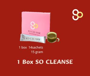 SO CLEANSE (DETOX)苹果口味排毒饮Apple flavor(排肠道和肝胆垃圾,血液毒素,激素残留,多余脂肪和糖分)