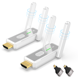 PWAY | 1080P 150M Wireless HDMI Extender Transmission&Receiver 5G/2.4G for Transfer Computers/laptops/MAC To HD TVs/Displays/Projectors