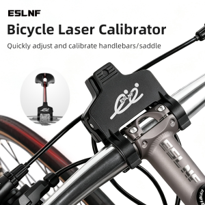 Eslnf(ESLNF) | Rechargeable Road Bicycle Laser Calibrator Bicycle handlebar Laser Aligner Easy Adjust Bike Saddle Alignment Tool
