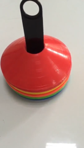 กรวยฝึกซ้อม กรวยซ้อมกีฬา ฟุตบอล ฟุตบอลกรวยผู้ถือแผ่นกรวยผู้ถือ กรวยพลาสติก สำหรับฝึกซ้อม