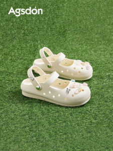 Agsdon | Summer Open-toe Perforated Mary Jane Shoes