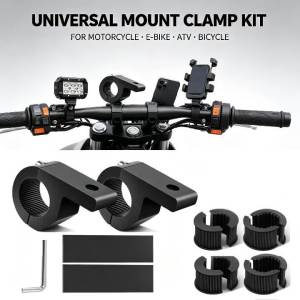 Motorbike Head Light Lamp Holder Support Adjustable 22-23mm Motorcycle Headlight Mount Bracket Spotlight Holder for Motorbike