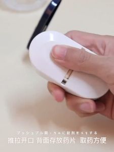 【ส่งใน24 ชม】ชิ้นกล่องยาแบบพกพากล่องยาตลับตัดยาอเนกประสงค์ขนาดเล็กชื้นและป้องกันฝุ่น ง่ายต่อการพกพาPC portable medicine box