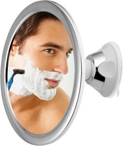 Vòi hoa sen gương fogless với giác hút 360 ° xoay chống sương mù gương phòng tắm cho cạo râu make-up tắm vòi sen phụ kiện phòng tắm